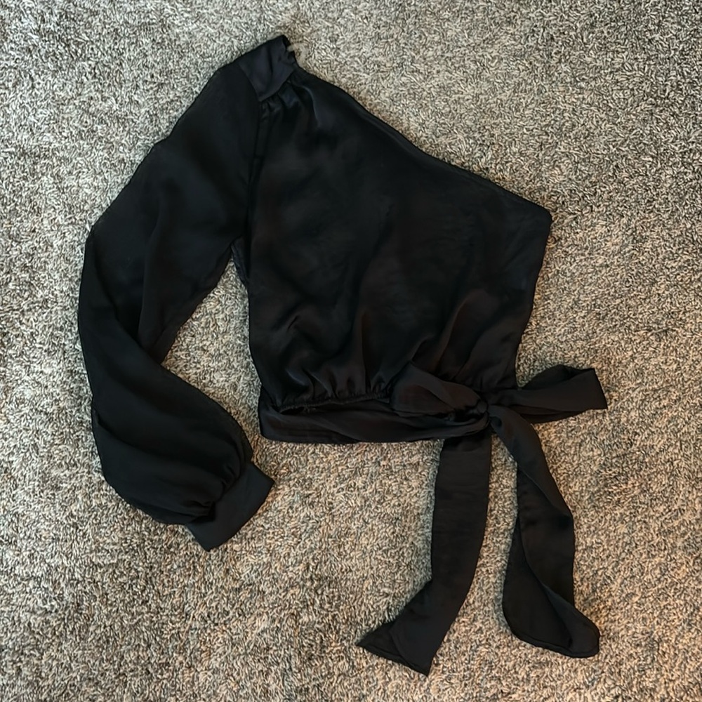 Women’s size Small black blouse